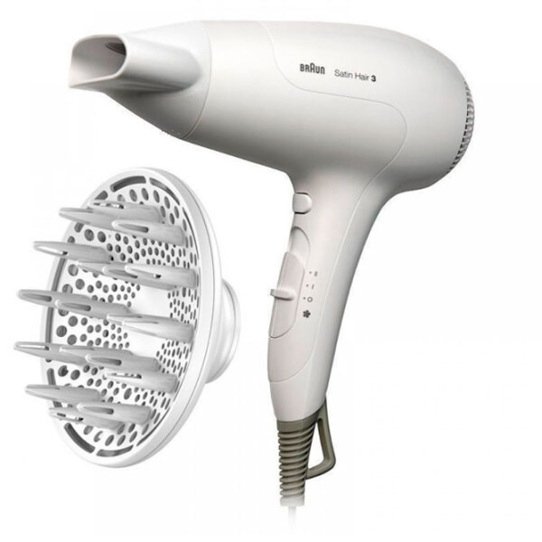 Uscător de păr Braun HD385 White  photo 3