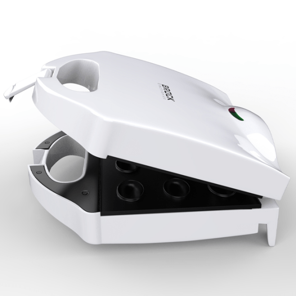 Aparat pentru copt forme coji de nuci Brock HZ3012 White 750 W, Cantitatea de sandwich-uri: photo 2