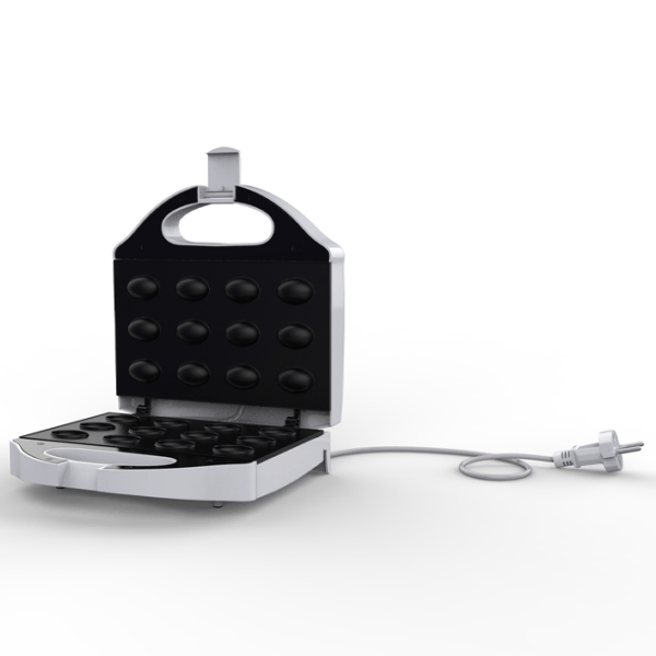 Aparat pentru copt forme coji de nuci Brock HZ3012 White 750 W, Cantitatea de sandwich-uri: photo 4