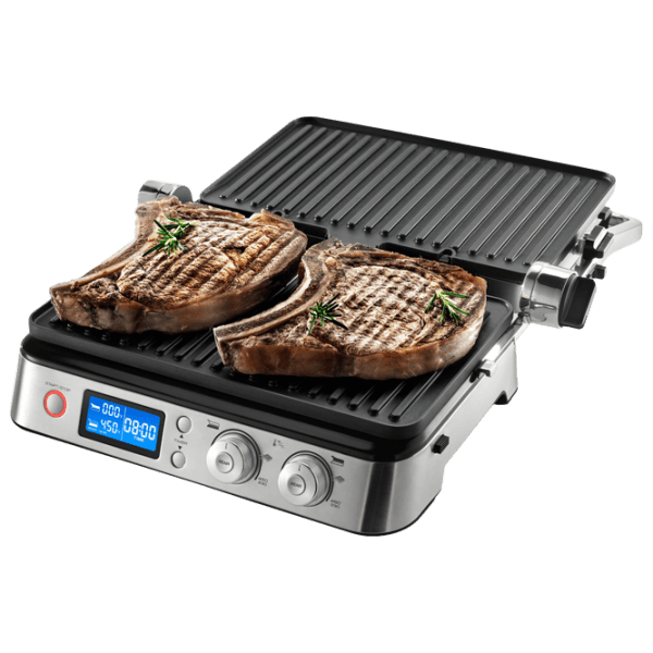 Grill electric Delonghi CGH1030D Inox 2000 W, Contact, Barbecue, 230 &deg;С photo 3