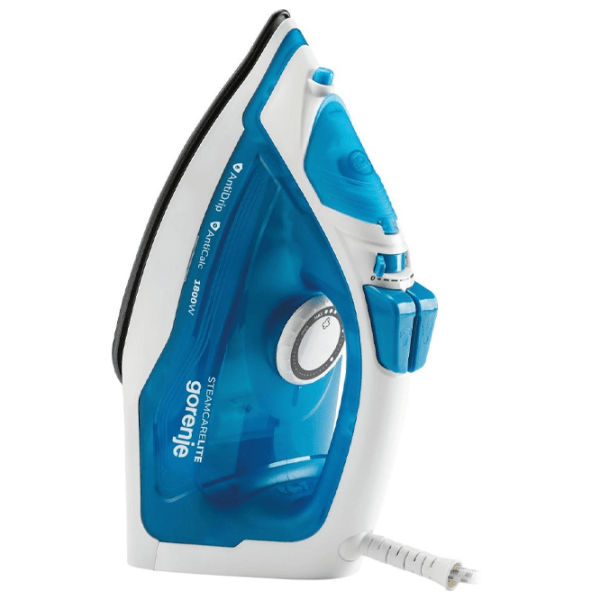 Fier de călcat Gorenje SIH1800BLT Blue 1800 W, 25 g/ min, 0.25 l, Acoperire antiaderentă photo 2