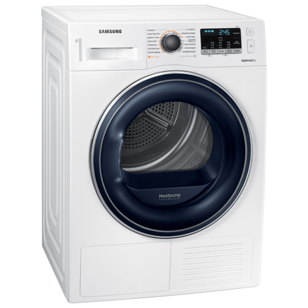 Mașină de uscat rufe Samsung DV80M50103W/LP White 8 kg, A++ photo 2