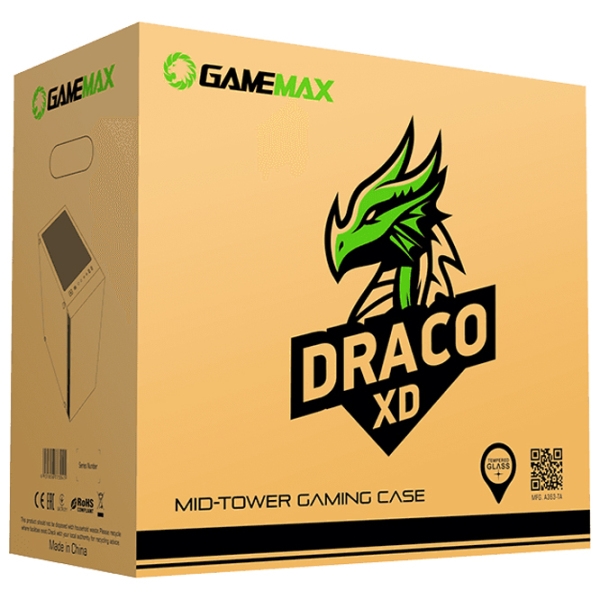 Корпус Gamemax Draco XD Черный ITX photo 10