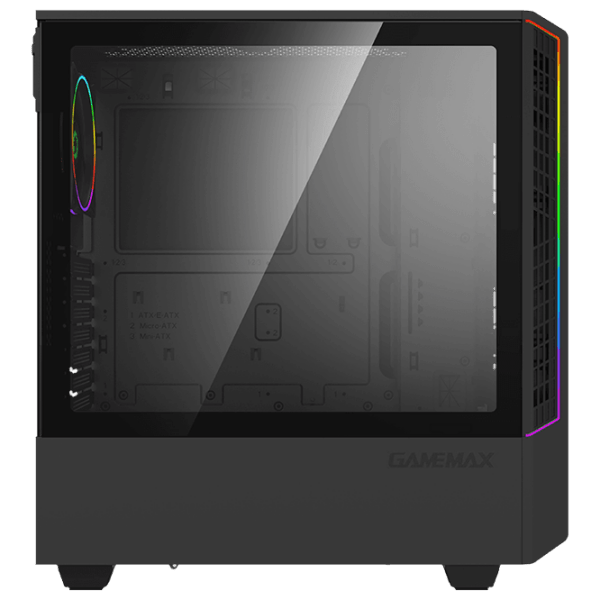 Carcasă Gamemax Panda T802 Black micro ATX photo 4