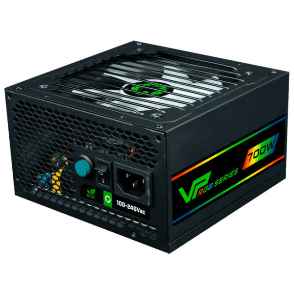 Sursă de alimentare ATX 12V 2.3 Gamemax VP-700-RGB 700 W Black  photo 3