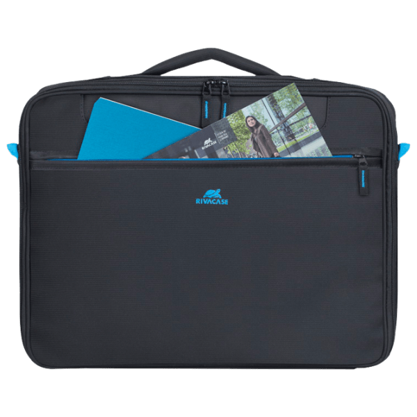 Geantă pentru laptop RivaCase 8087 15.6" Black  photo 1