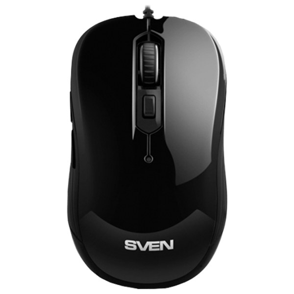 Mouse Sven RX-520S Black Cu fir, 3200 dpi photo 1