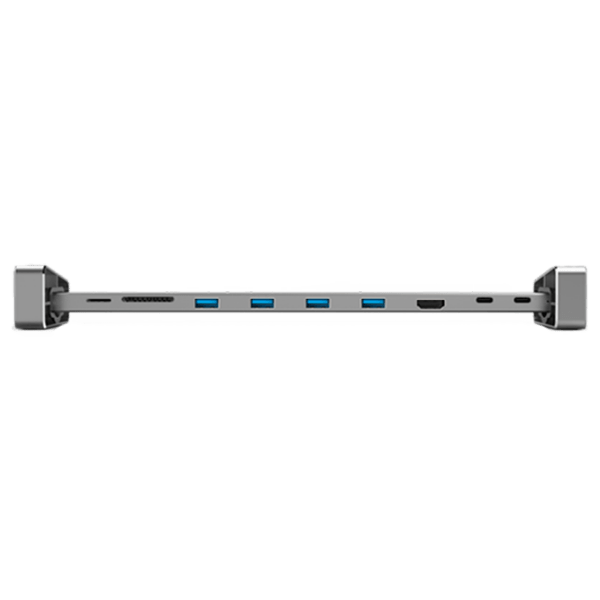 Adaptor Hama Dock Station USB-C (200103), Gray  photo 2