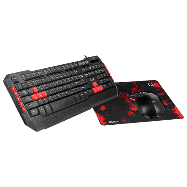 Tastatură Sven GS-9000 Black Gaming, Cu fir photo 4