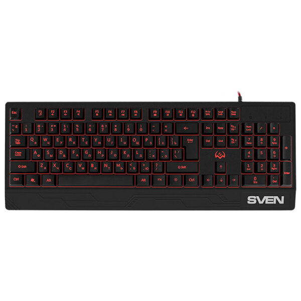 Tastatură Sven KB-G8300 Black Gaming, Cu fir photo 2