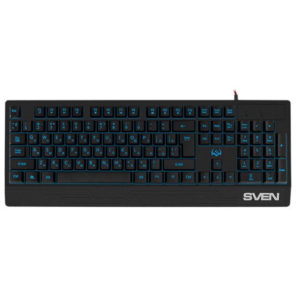 Tastatură Sven KB-G8300 Black Gaming, Cu fir photo 3