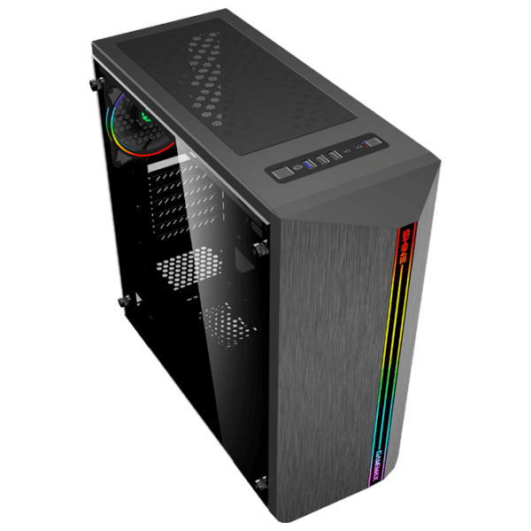 Calculator de jocuri Navigator 03490, Black Ryzen 5 2600 8GB 240GB 1TB GTX1650 4 GB photo 3