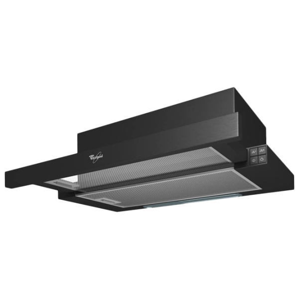 Hotă Whirlpool AKR 749/1 NB Black 60 cm, Recirculare, 304 m³/h photo 1