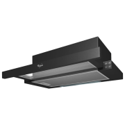 Hotă Whirlpool AKR 749/1 NB Black 60 cm, Recirculare, 304 m³/h