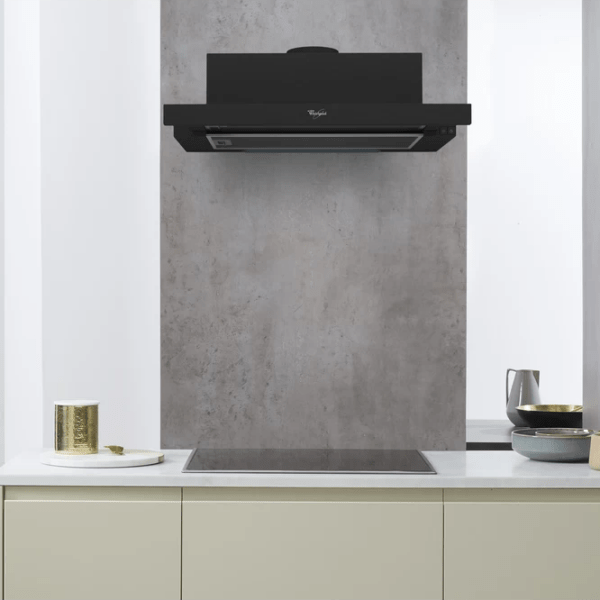 Hotă Whirlpool AKR 749/1 NB Black 60 cm, Recirculare, 304 m³/h photo 5