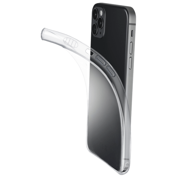 Husă pentru smartphone Apple iPhone 12/ 12 Pro (Fine) Transparent Cellularline, TPU, Back photo 2