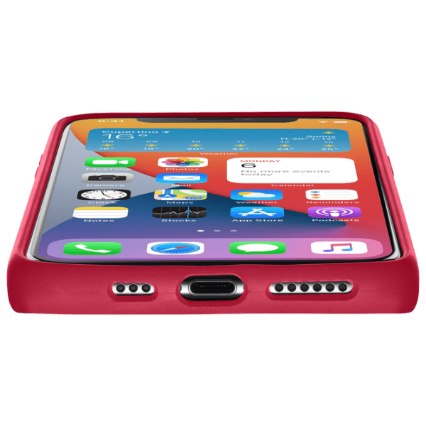 Чехол для смартфона Apple iPhone 12 mini (Sensation) Красный Cellularline, PC, Back photo 3