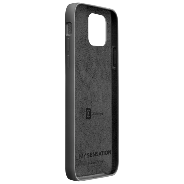 Чехол для смартфона Apple iPhone 12/ 12 Pro (Sensation) Черный Cellularline, Силикон, Back photo 2