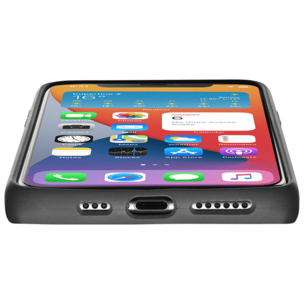 Чехол для смартфона Apple iPhone 12/ 12 Pro (Sensation) Черный Cellularline, Силикон, Back photo 3