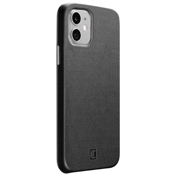 Husă pentru smartphone Apple iPhone 12 mini (Elite) Black Cellularline, Piele, Back photo 1