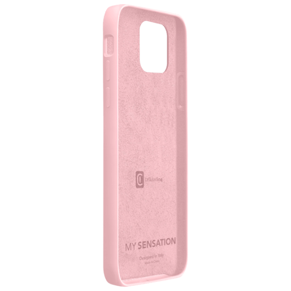 Чехол для смартфона Apple iPhone 12/ 12 Pro (Sensation) Розовый Cellularline, Силикон, Back photo 2