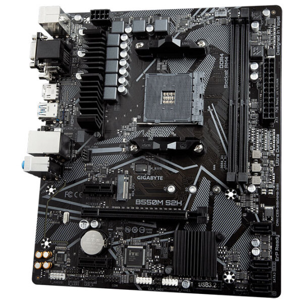 Материнская плата Gigabyte B550M S2H 1.0 mATX  photo 2