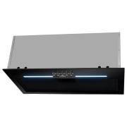 Hotă Hansa OMP6251BGH Black 60 cm, Recirculare, 500 m³/h