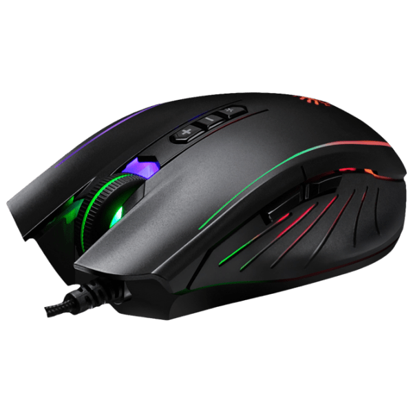 Mouse A4Tech Q81 Curve Bloody Black Cu fir / 3200 dpi photo 3