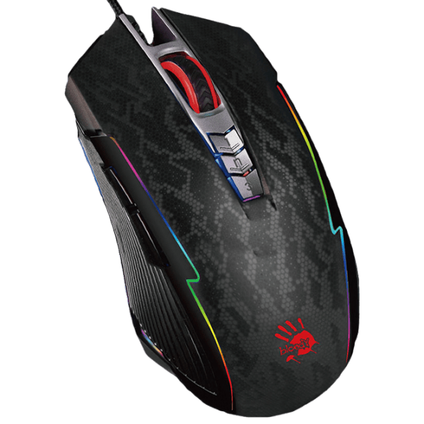 Mouse A4Tech Bloody P93s Black Cu fir / 8000 dpi photo 2