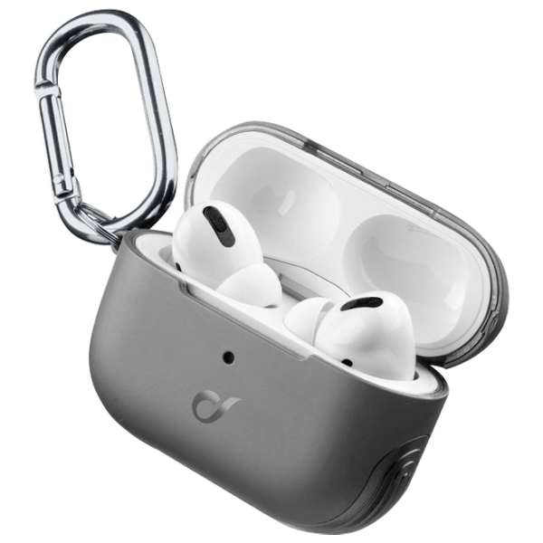 Чехол Cellularline Apple Airpods Pro Defender case, Черный  photo 1