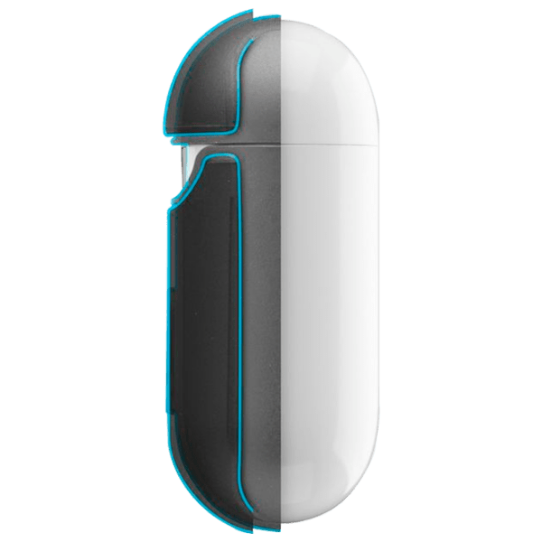 Чехол Cellularline Apple Airpods 1, 2 Defender case, Черный  photo 3