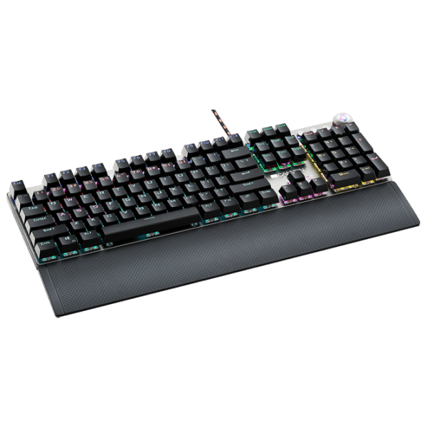 Tastatură Canyon Nightfall CND-SKB7 Black Gaming, Cu fir photo 2
