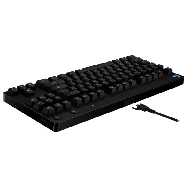 Tastatură Logitech G Pro Black Gaming, Cu fir photo 4