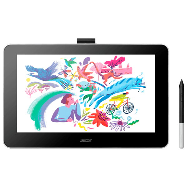 Graphic Tablet Wacom One 13, Чёрный Белый  photo 1