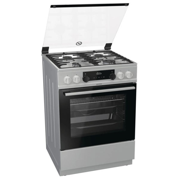 Плита Gorenje K 634 XF Нержавеющая сталь Тип плиты: Газовая, 71 л, Тип духовки: Электрическая photo 3