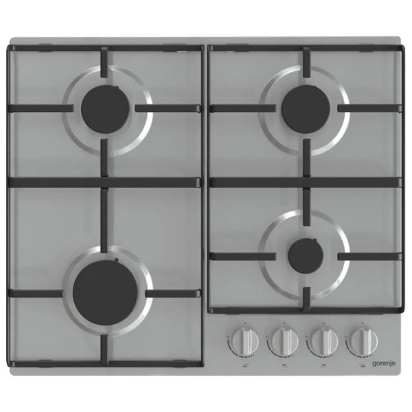 Plită încorporabilă pe gaz Gorenje G 640 EX Inox Inox, Gratare: Emailate photo 1