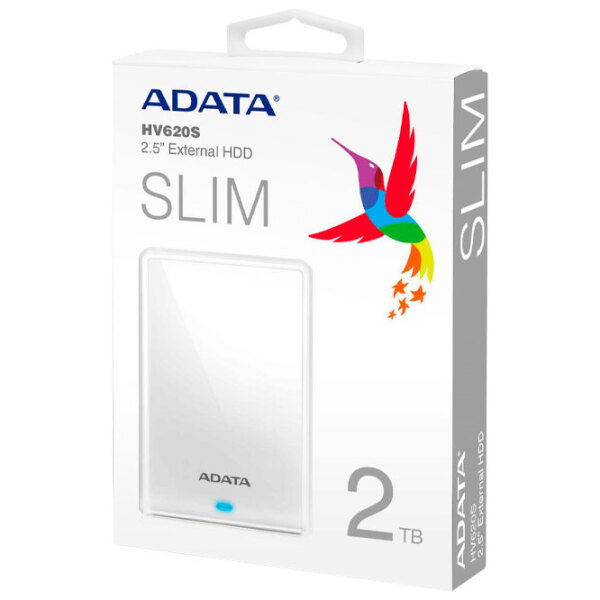 Unitate externă de stocare HDD ADATA HV320 2 TB White  photo 6