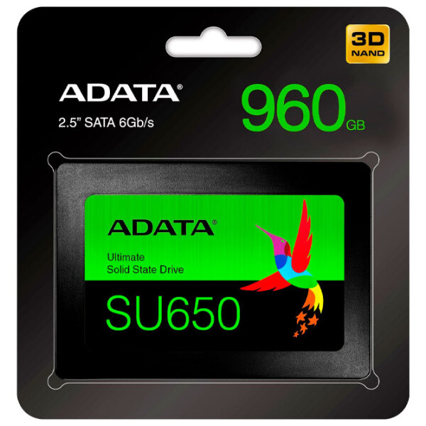 Твердотельный накопитель ADATA SU650 2.5'' 240 ГБ Скорость чтения: 520 MБ/ с,
Скорость записи: 450 MБ/ с photo 2