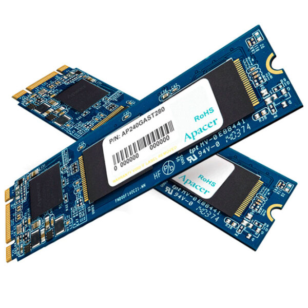SSD Apacer AST280 M.2 240 GB Viteza de citire: 520 MB/ s,
Viteza de inscriere: 495 MB/ s photo 3