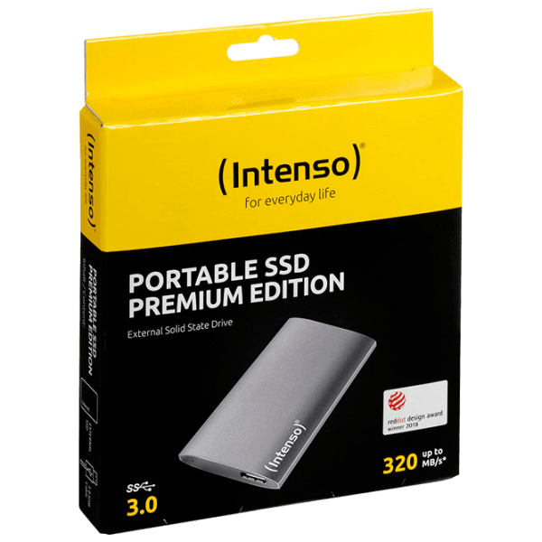 Intenso Premium Edition 256GB 2.5" SSD, Gray  photo 2