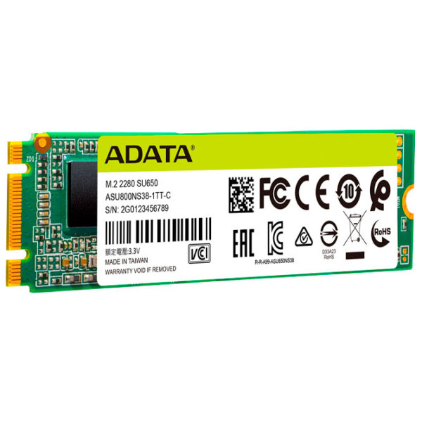 SSD ADATA SU650 M.2 2280 240 ГБ Скорость чтения: 550 MБ/ с,
Скорость записи: 510 MБ/ с photo 3