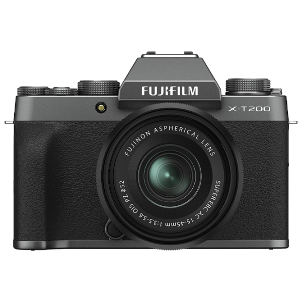 Cameră foto FujiFilm X-T200 + XC15-45mmF3.5-5.6 OIS PZ Kit Silver CMOS, 24.2 MP, f/ 3.5 - f/ 5.6 photo 1