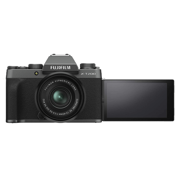 Cameră foto FujiFilm X-T200 + XC15-45mmF3.5-5.6 OIS PZ Kit Silver CMOS, 24.2 MP, f/ 3.5 - f/ 5.6 photo 7