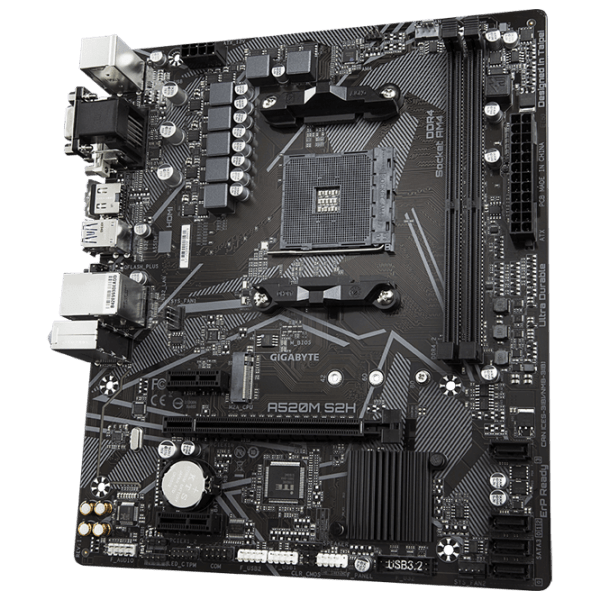 Материнская плата Gigabyte A520M S2H 1.0 mATX  photo 2