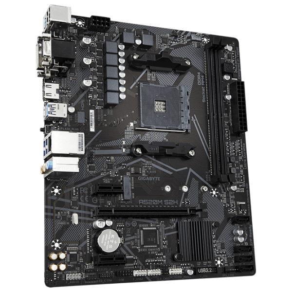 Материнская плата Gigabyte A520M S2H 1.0 mATX  photo 3