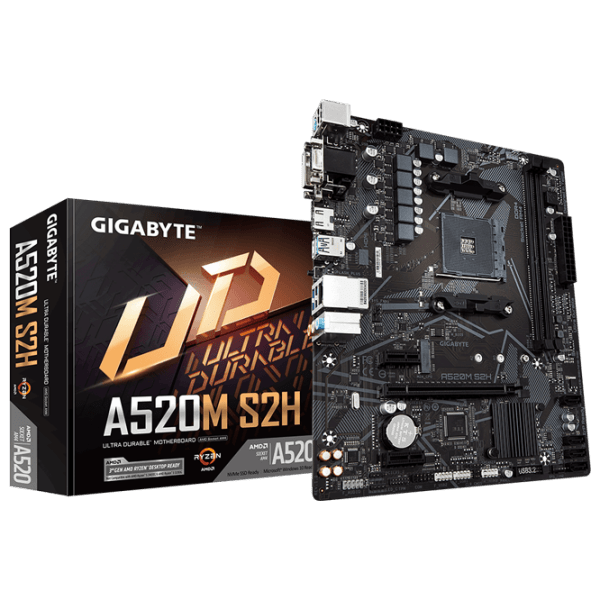 Материнская плата Gigabyte A520M S2H 1.0 mATX  photo 5