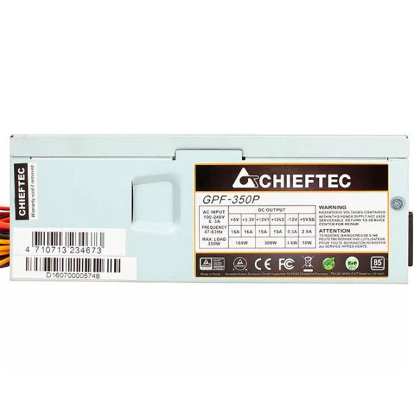 Блок питания Chieftec GPF-350P 350 Вт Серебристый  photo 3