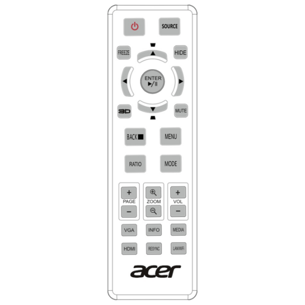 Proiector Acer X1225i White  photo 4