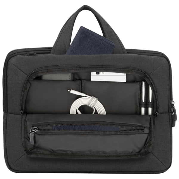 Geantă pentru laptop RivaCase Canvas 13.3" Black  photo 2