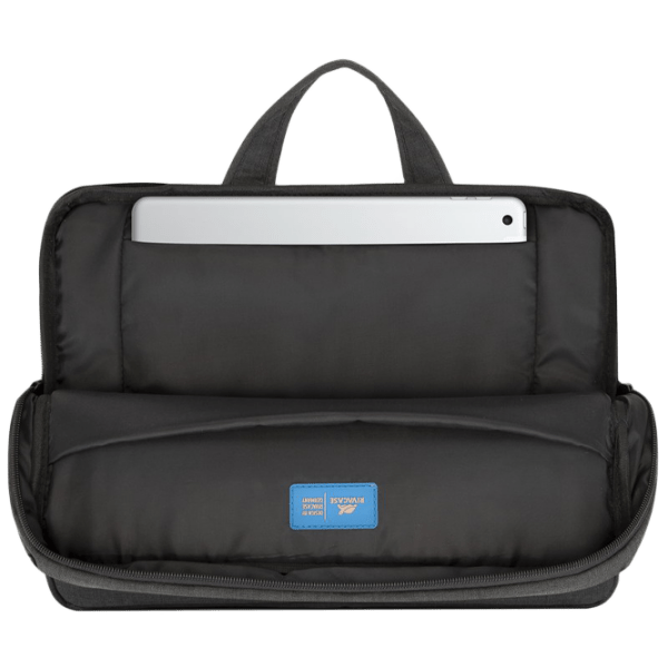 Geantă pentru laptop RivaCase Canvas 13.3" Black  photo 3